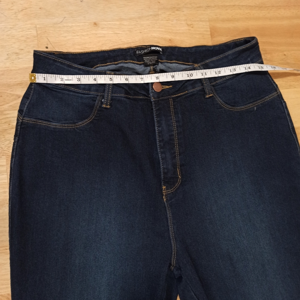 fashion nova women's denim skinny jeans - Picture 4 of 5